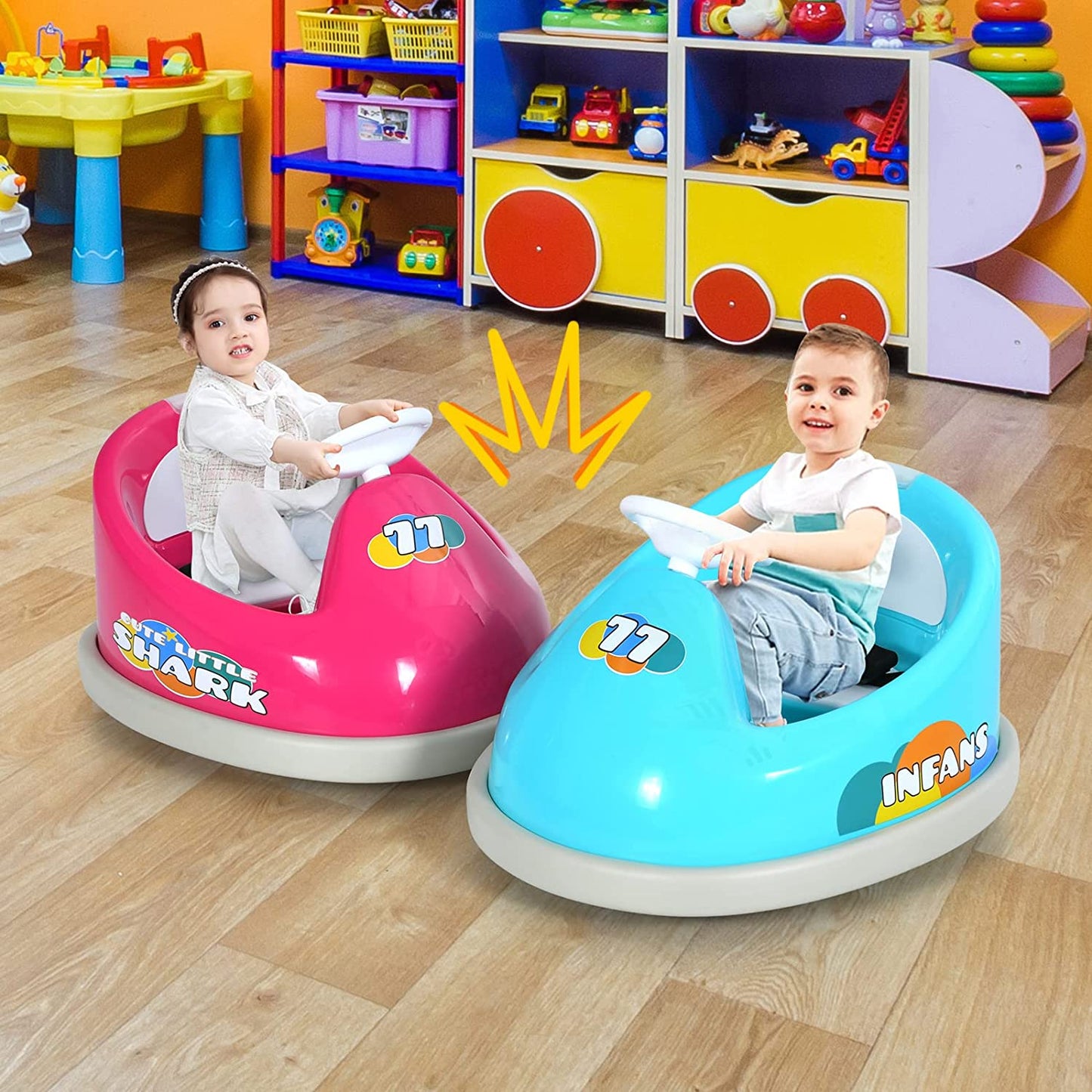 6V Electric Vehicles Ride On Bumper Car Remote Control OLAKIDS