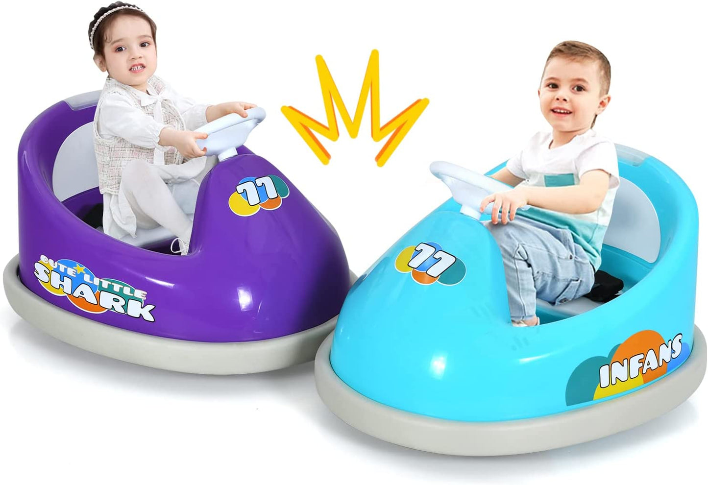 6V Electric Vehicles with Remote Contro Ride On Bumper Car Set OLAKIDS