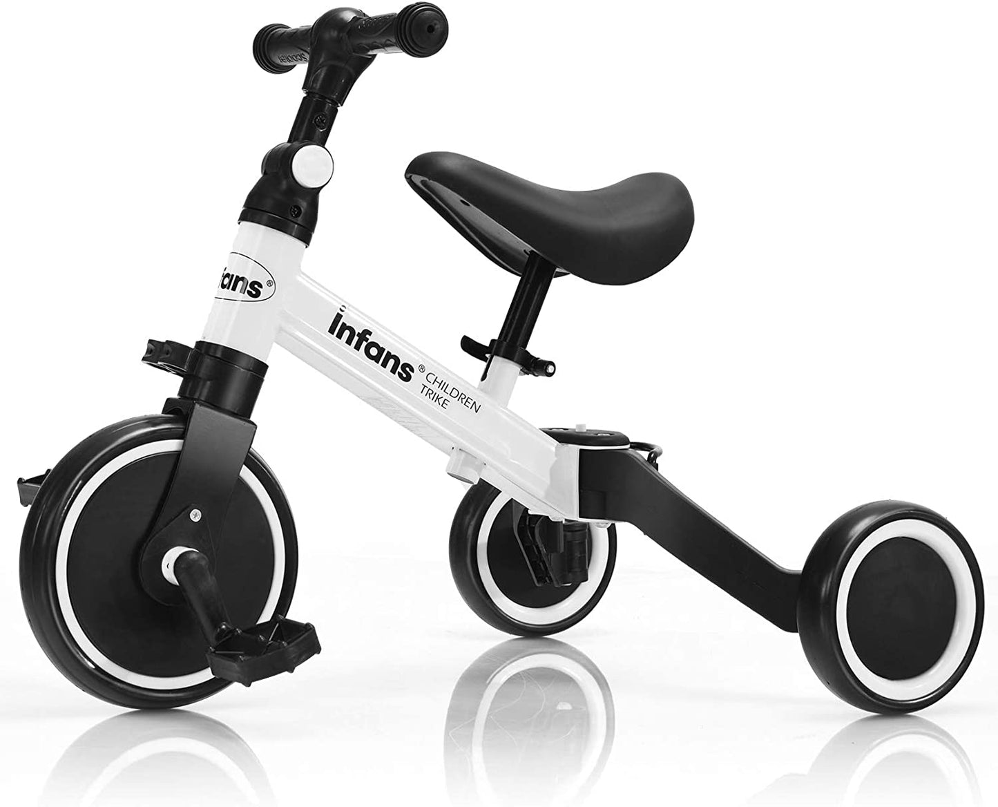 Kids 3 Wheels Tricycles Wheels with Detachable Pedal OLAKIDS