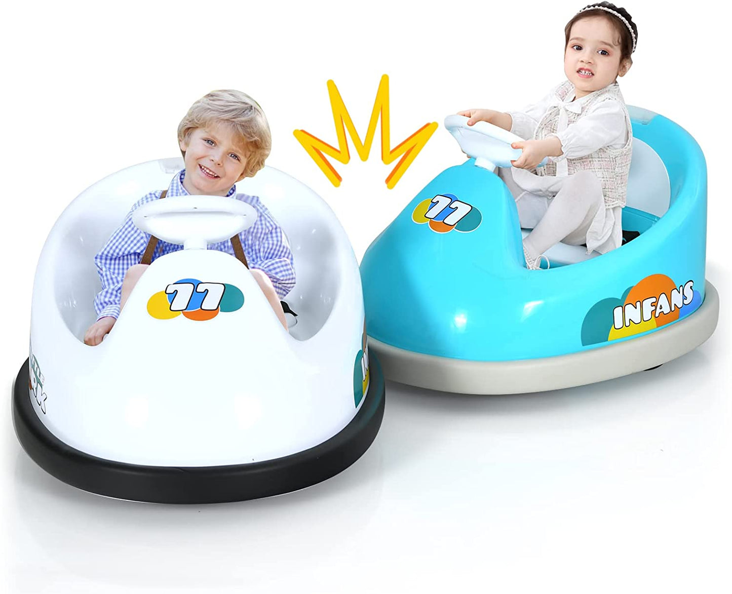 6V Electric Vehicles with Remote Contro Ride On Bumper Car Set OLAKIDS