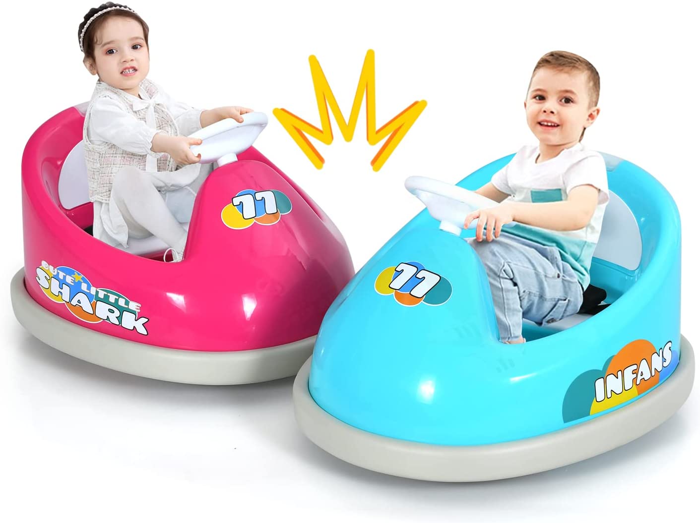 6V Electric Vehicles with Remote Contro Ride On Bumper Car Set OLAKIDS