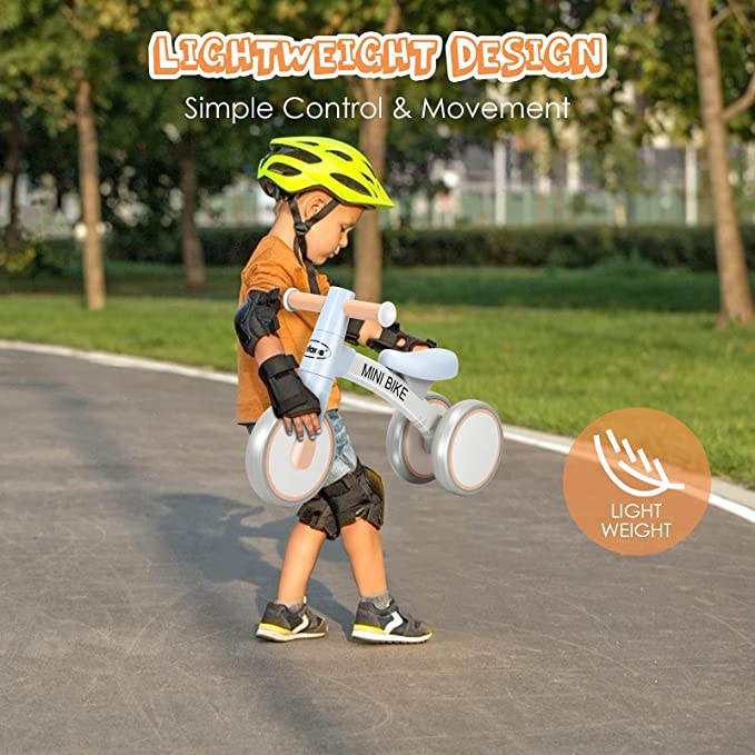 Baby Balance Bike 12-36 Months Kids Riding Toy Bike Indoor Outdoor OLAKIDS