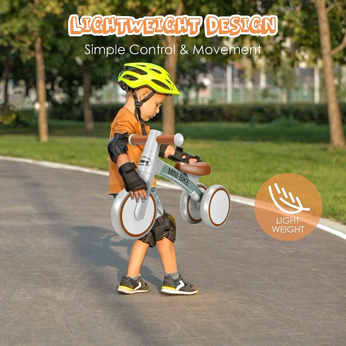 Baby Balance Bike 12-36 Months Kids Riding Toy Bike Indoor Outdoor OLAKIDS