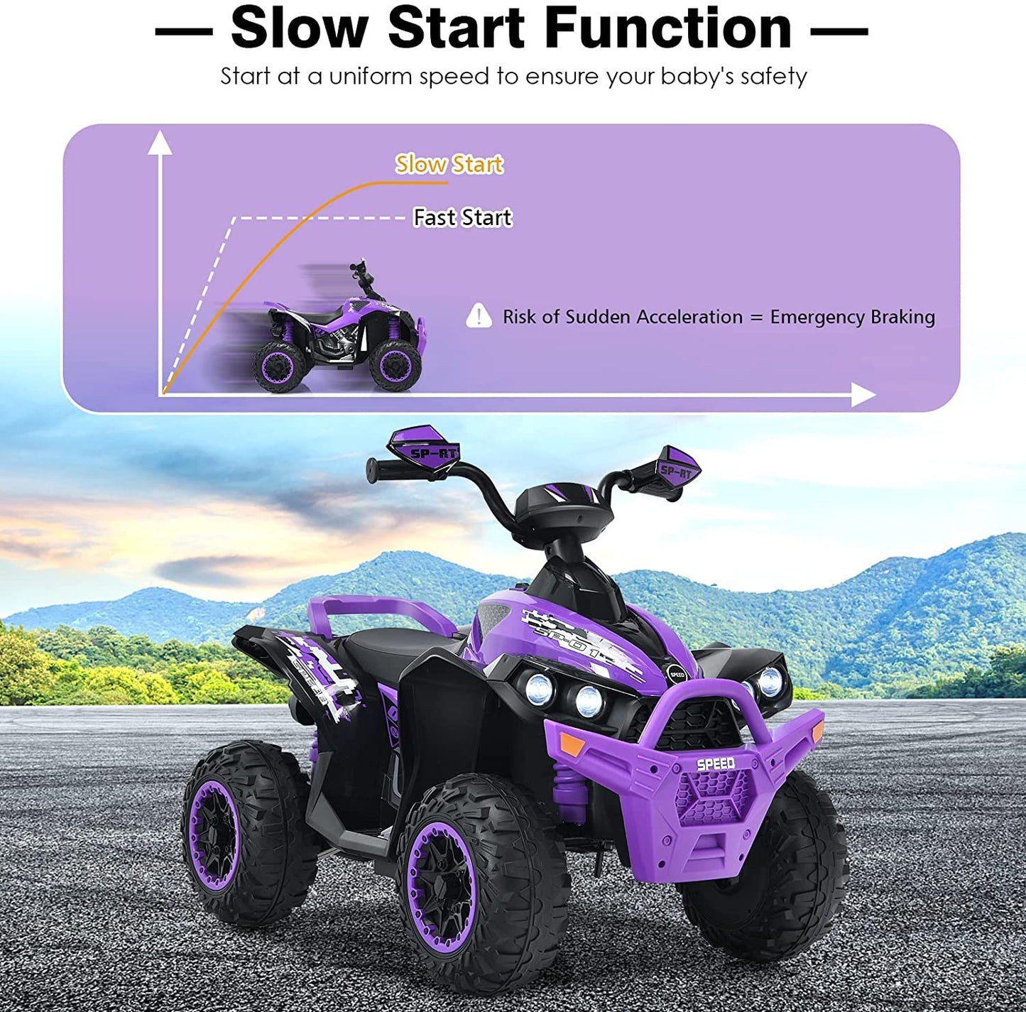 2-in-1 Electric Tractor with Detachable Trailer OLAKIDS