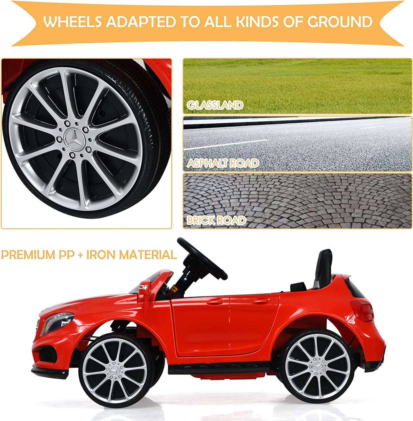12V Electric Kids Ride On Carr with Remote Control OLAKIDS