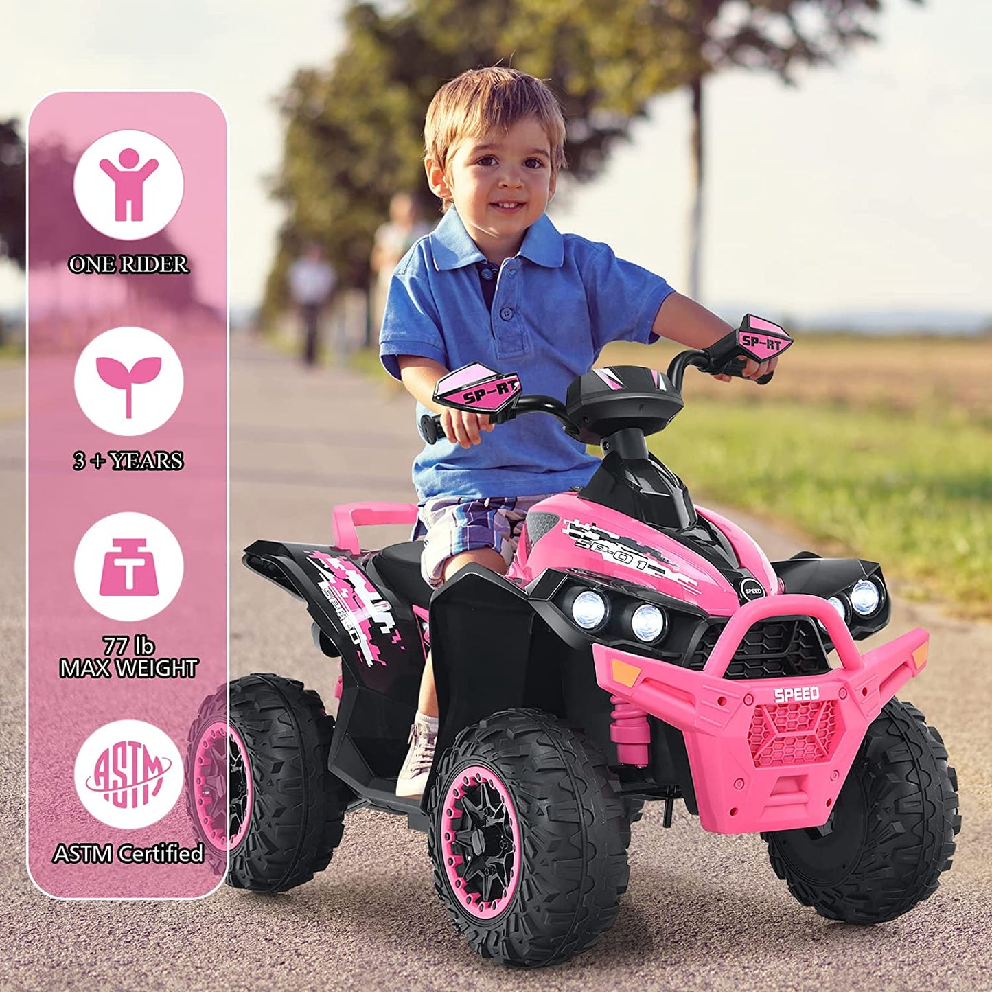 2-in-1 Electric Tractor with Detachable Trailer OLAKIDS
