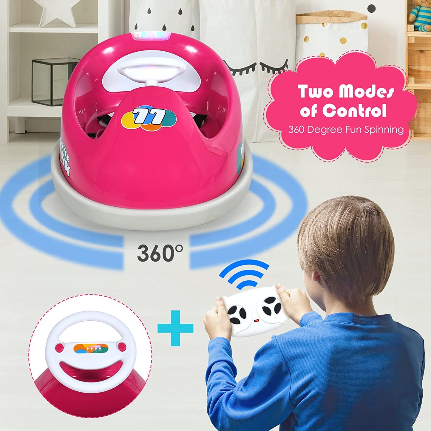 6V Electric Vehicles Ride On Bumper Car Remote Control OLAKIDS