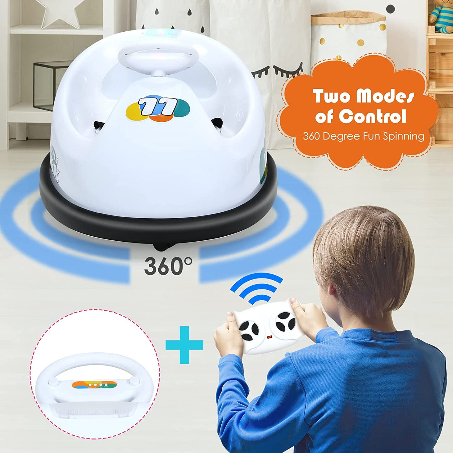 6V Electric Vehicles Ride On Bumper Car Remote Control OLAKIDS