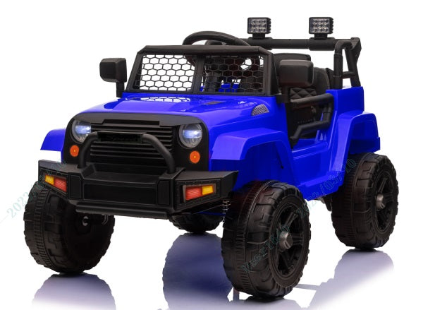 12V Electric Vehicle Car with Remote Control, Toddlers Battery Powered Toy with 2 Speeds, Spring Suspension