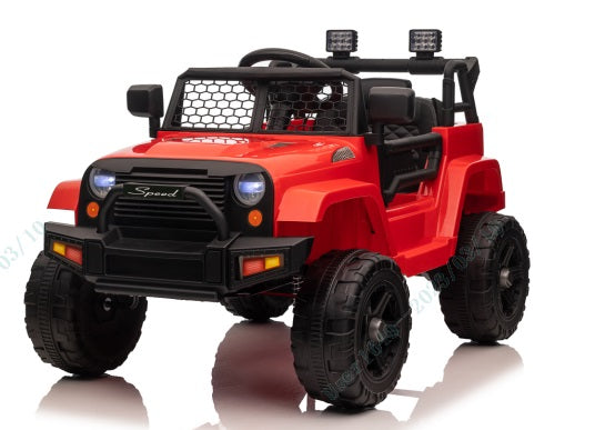 12V Electric Vehicle Car with Remote Control, Toddlers Battery Powered Toy with 2 Speeds, Spring Suspension