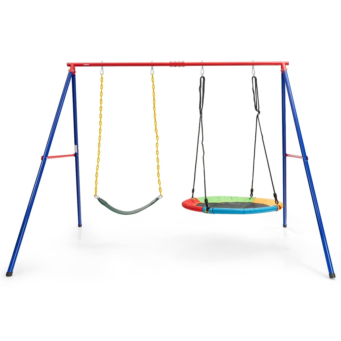 Extra Large A-Frame Swing Stand for Kids and Adult Indoor Outdoor Activity Backyard Playground OLAKIDS