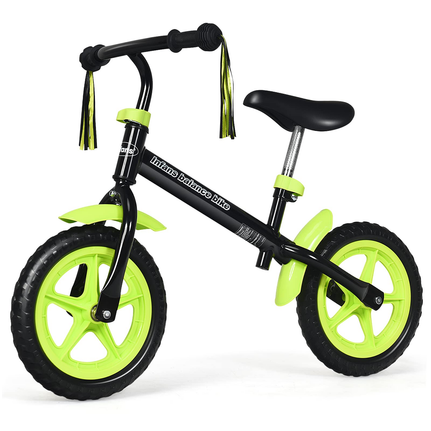 Balance Bike for 4-5 Years Old - Beginner Training Bicycle with 12" Airless Eva Tires OLAKIDS