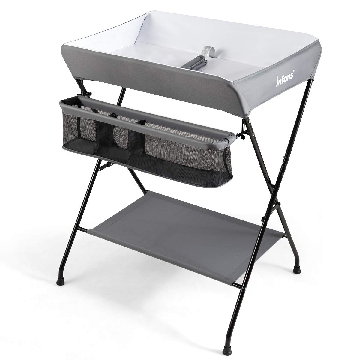 Baby Portable Changing Table with Safety Belt OLAKIDS