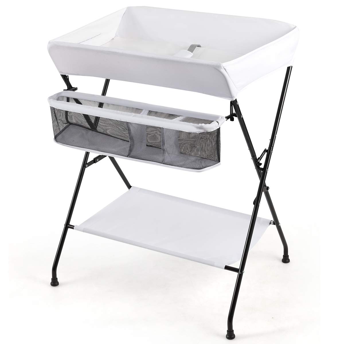 Baby Portable Changing Table with Safety Belt OLAKIDS