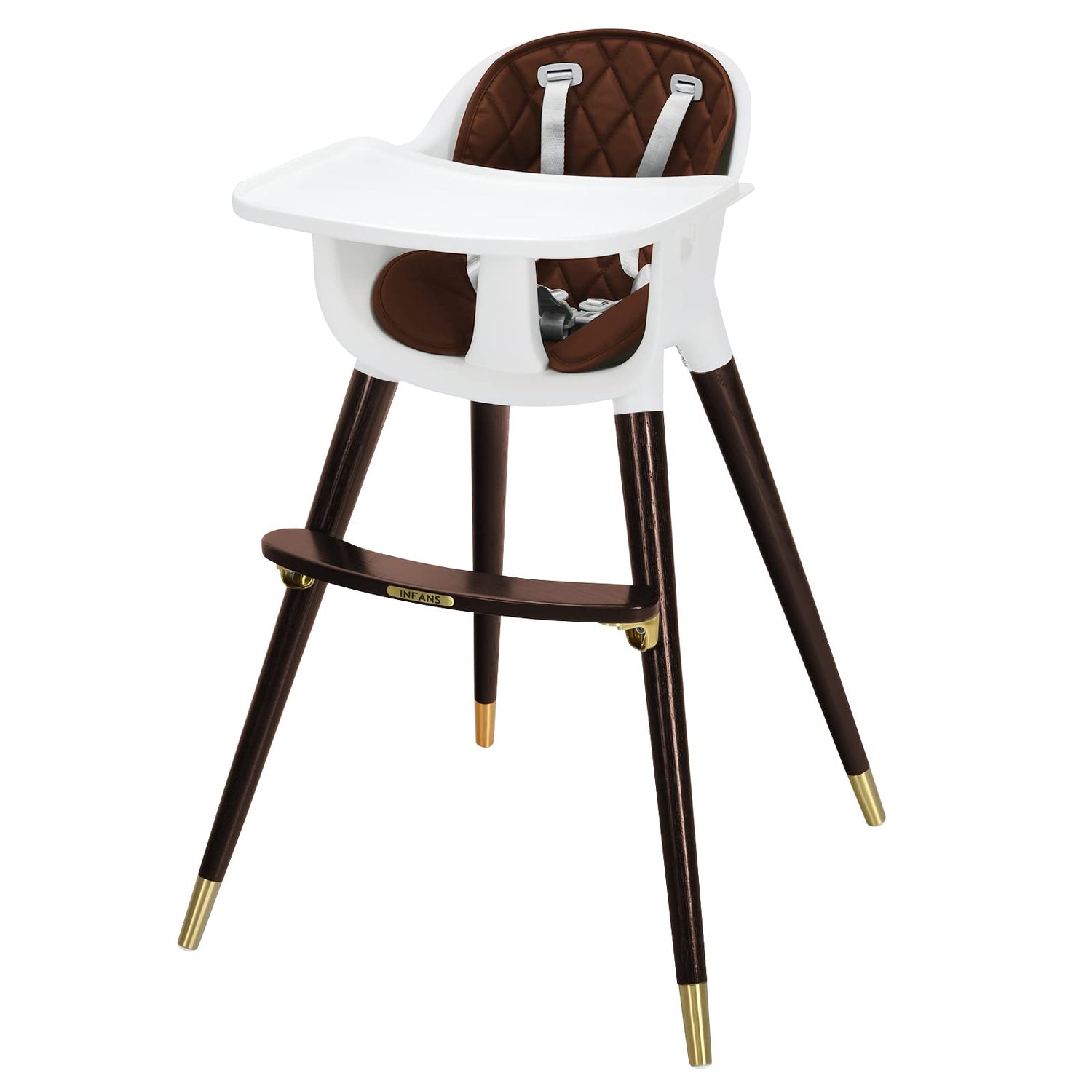 3 in 1 Wooden High Chair for Kids and Toddlers OLAKIDS
