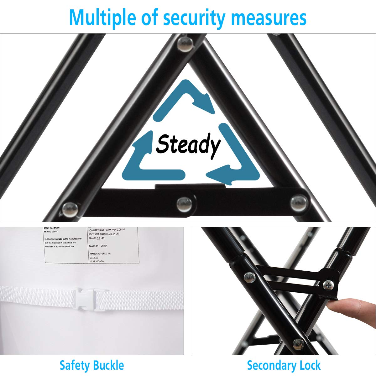Baby Portable Changing Table with Safety Belt OLAKIDS