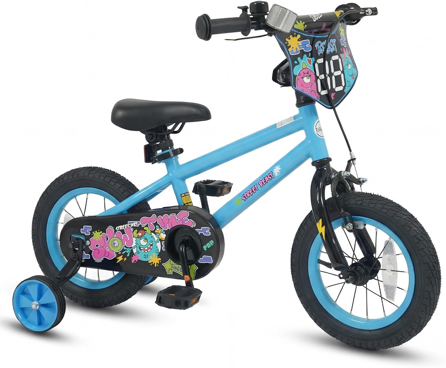 Olakids Kids Bike, 12 14 16 18 Inch BMX Style Toddlers Bike