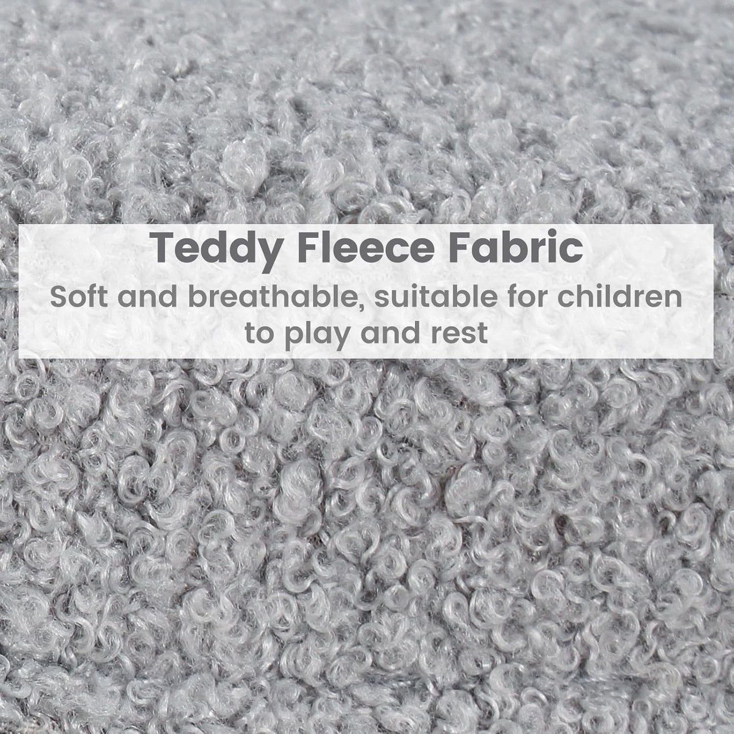 OLAKIDS Kids Sofa, 2 Seat Soft Thick Upholstered Couch with Plush Fabric Solid Wooden Frame, Armrest Chair Lounge for Playroom Kids Boys Girls