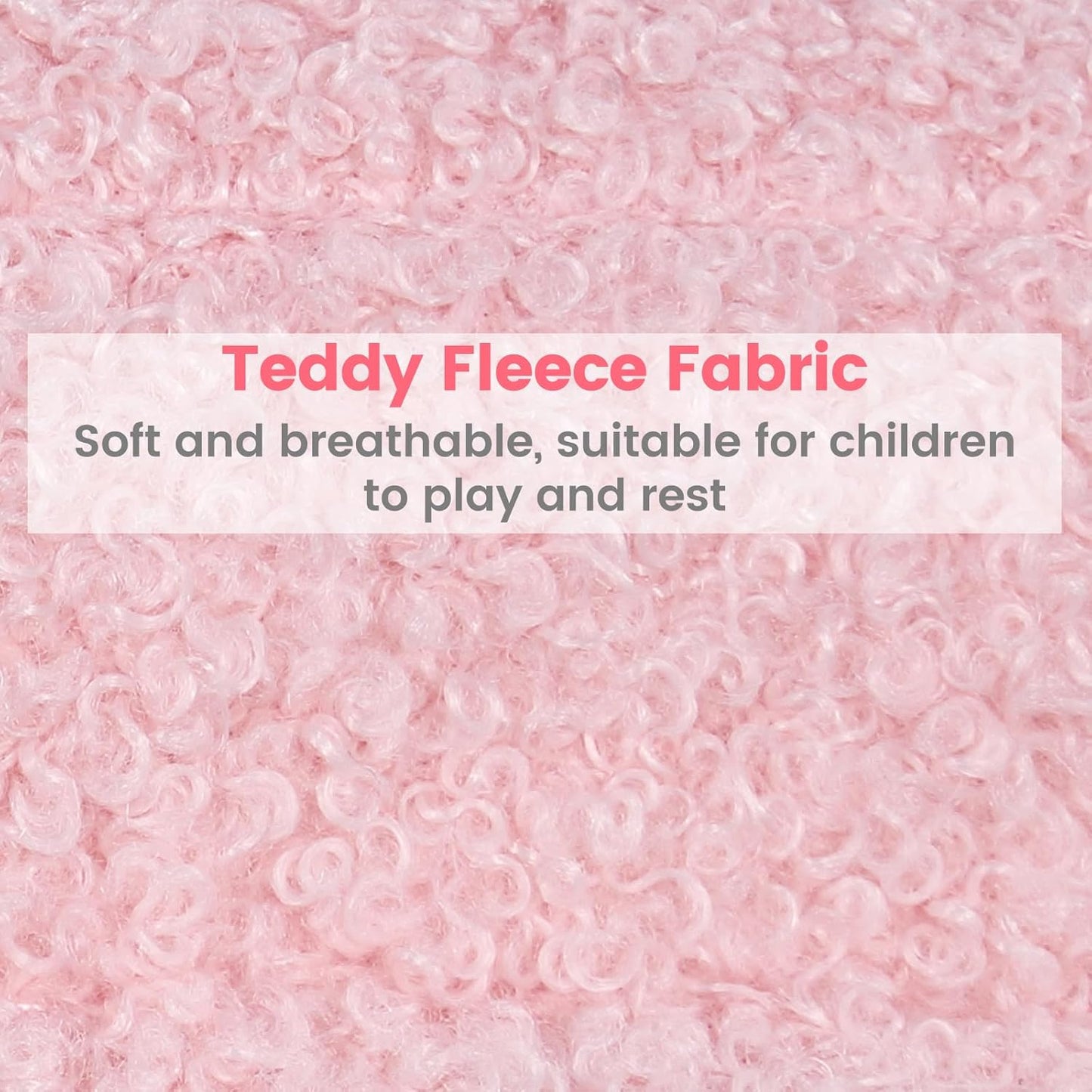 OLAKIDS Kids Sofa, 2 Seat Soft Thick Upholstered Couch with Plush Fabric Solid Wooden Frame, Armrest Chair Lounge for Playroom Kids Boys Girls