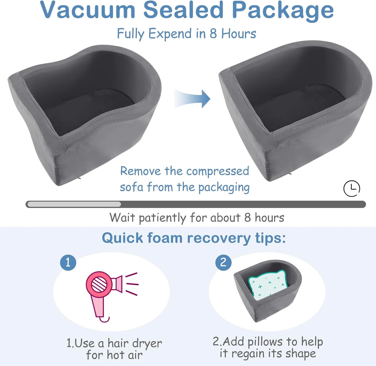 INFANS Climbing Toys for Toddlers, Foam Climbing Blocks and Ball Pit for Baby, 5pc Kids Climb and Crawl Block Activity Structure Play Set, Indoor Foam Play Gym for Crawling and Sliding