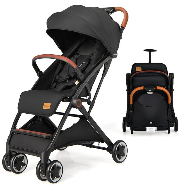 INFANS Lightweight Baby Stroller Compact Stroller with One Hand Fold OLAKIDS