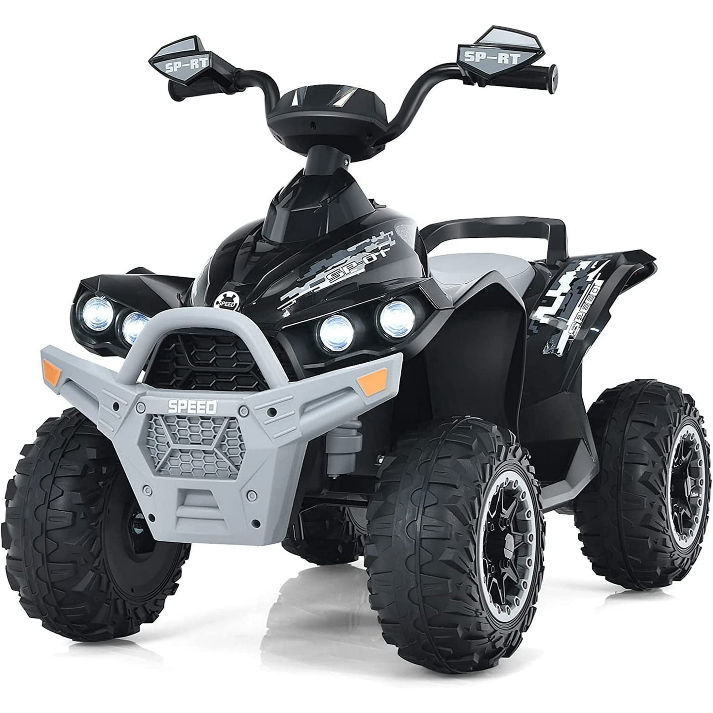 OLAKIDS Kids Ride on ATV, 12V 4 Wheeler Quad Toy Vehicle, Electric Ride on Toy, Battery Powered Wheels Car