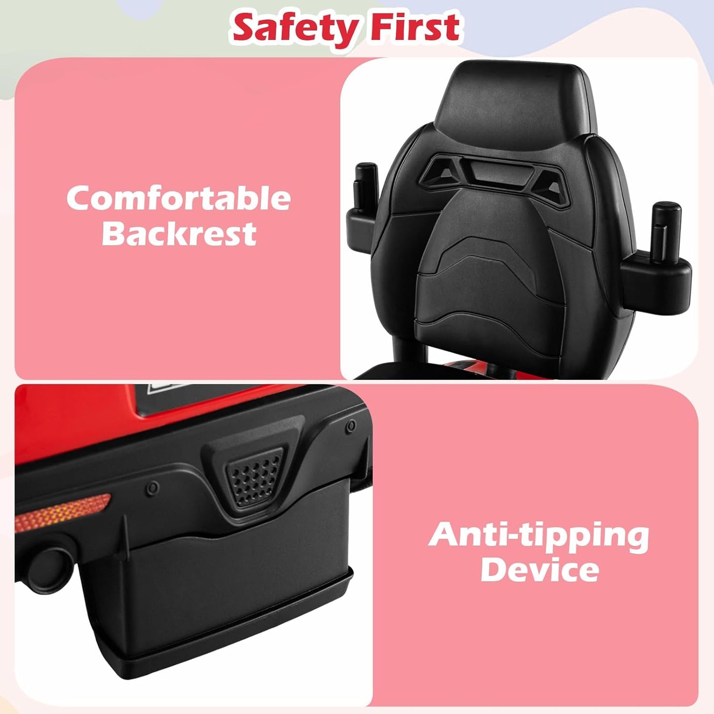 Licensed Toyota Ride on Push Car by OLAKIDS, 3 in 1 Toddlers Sliding Walking Toy with Parent Control Handle, Removable Guardrails, Underneath Storage