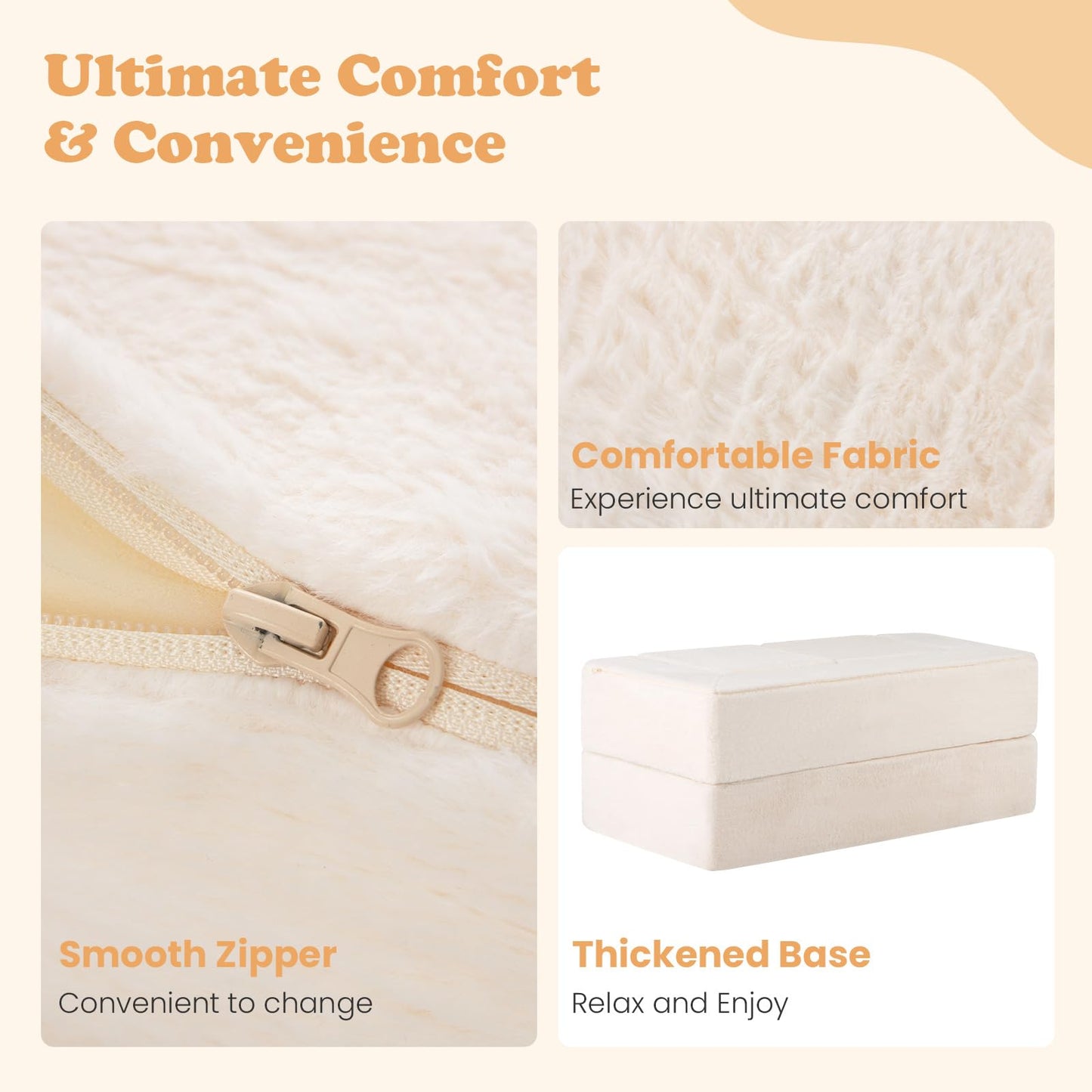 OLAKIDS Modular Kids Play Couch, Toddler Sectional Fort Building Sofa for Playroom, Bedroom, Convertible Soft Foam Furniture