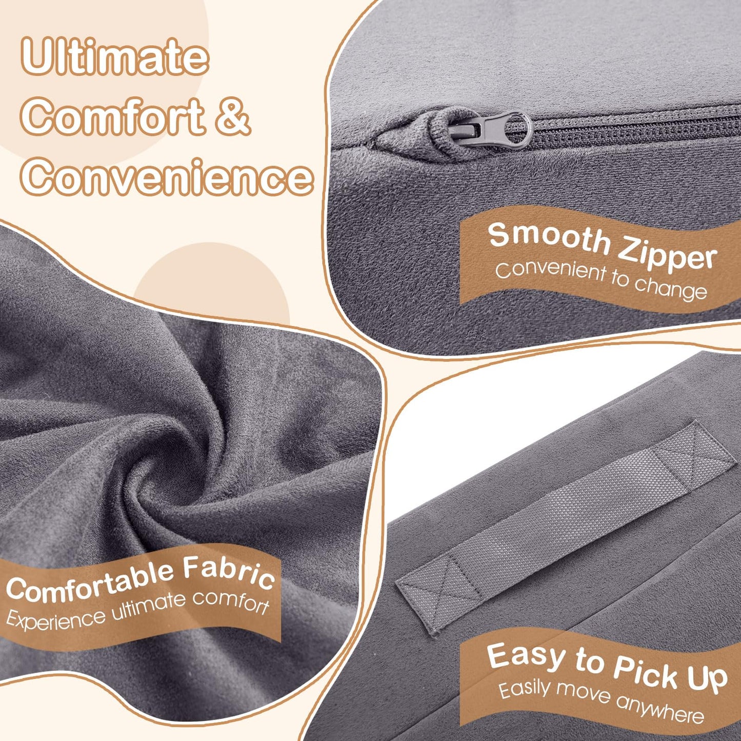 OLAKIDS Modular Kids Play Couch, 8 PCS Toddler Creative Sectional Fort Building Sofa