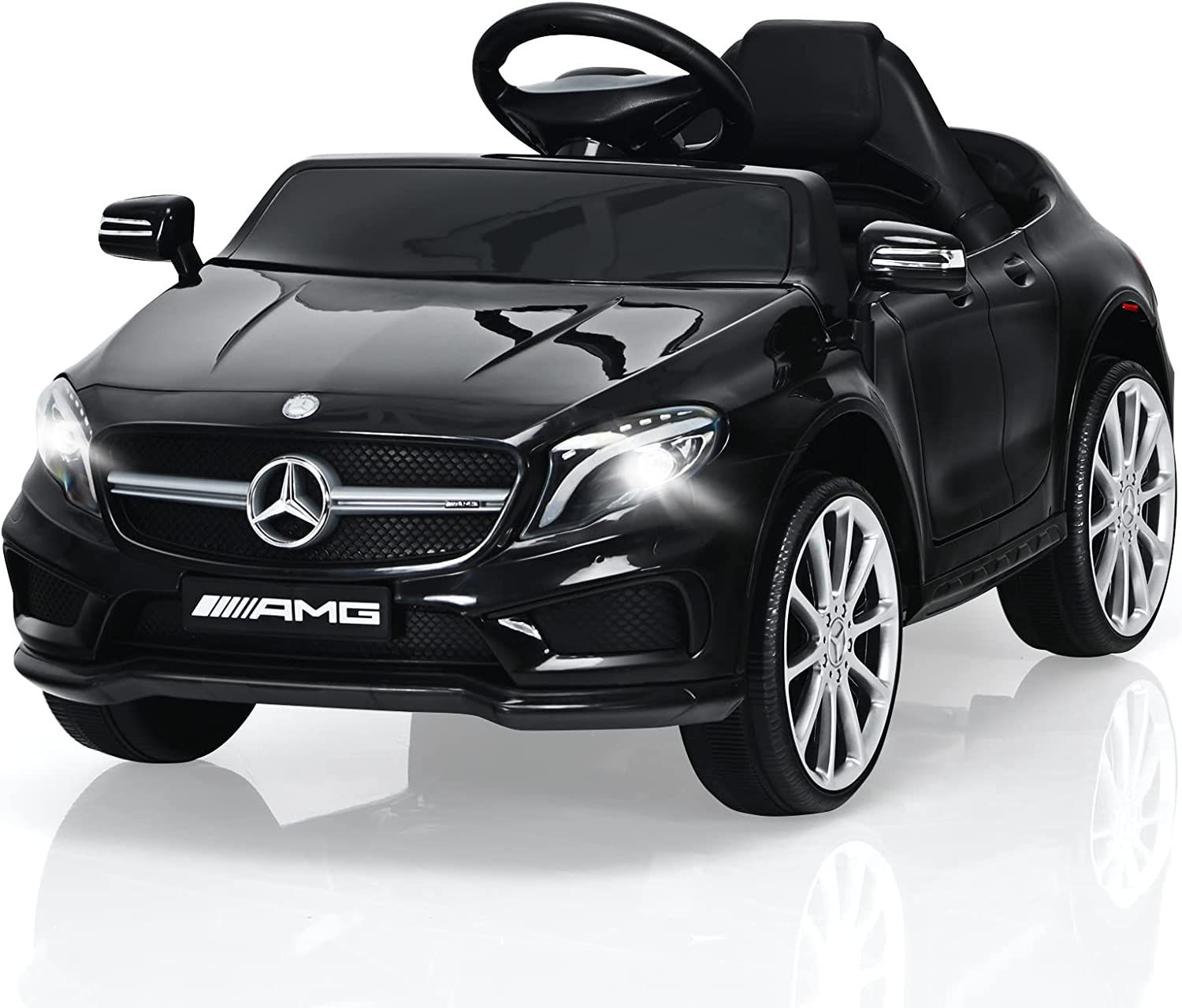 Merc Toy OLAKIDS 12V Electric Kids Ride On Car Licensed Mercedes Benz SL500 Toy