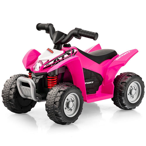 OLAKIDS Kids Ride on ATV, 6V Electric Vehicle for Toddlers, 4 Wheeler Battery Powered Motorized Quad Toy Car