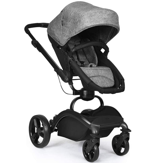 2 in 1 Reversible Bassinet Pushchair Pram with 360 Degree Rotation Frame OLAKIDS