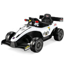 OLAKIDS ids Ride On Car, 12V F1 Racing Electric Vehicle for Toddlers with Control Remote, Battery Powered Motorized Toy with Music OLAKIDS