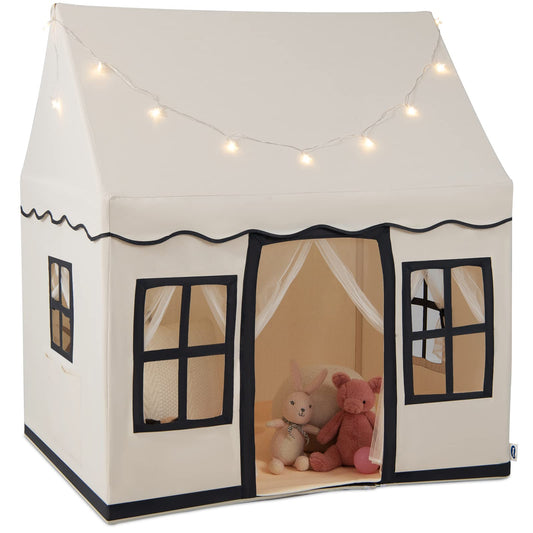 OLAKIDS Kids Play Tent with Washable Mat Star Light Windows, Large Playhouse Toys for Children Boys Girls OLAKIDS