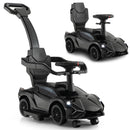 OLAKIDS 3 in 1 Ride on Push Car, Licensed Lamborghini Baby Stroller Sliding Walking Car