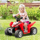 OLAKIDS Kids Ride On ATV, 6V Electric Vehicle for Toddlers, 4 Wheeler Battery Powered Motorized Quad Toy Car OLAKIDS