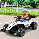 OLAKIDS ids Ride On Car, 12V F1 Racing Electric Vehicle for Toddlers with Control Remote, Battery Powered Motorized Toy with Music OLAKIDS