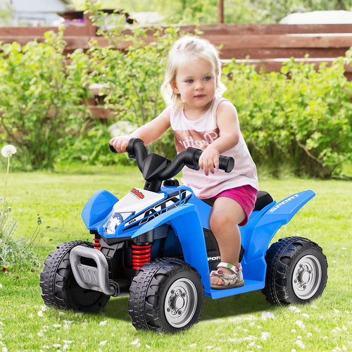 OLAKIDS Kids Ride On ATV, 6V Electric Vehicle for Toddlers, 4 Wheeler Battery Powered Motorized Quad Toy Car OLAKIDS