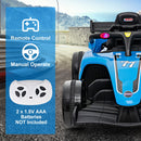 OLAKIDS ids Ride On Car, 12V F1 Racing Electric Vehicle for Toddlers with Control Remote, Battery Powered Motorized Toy with Music OLAKIDS