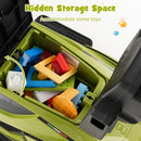 OLAKIDS 3 in 1 Ride on Push Car, Licensed Lamborghini Baby Stroller Sliding Walking Car