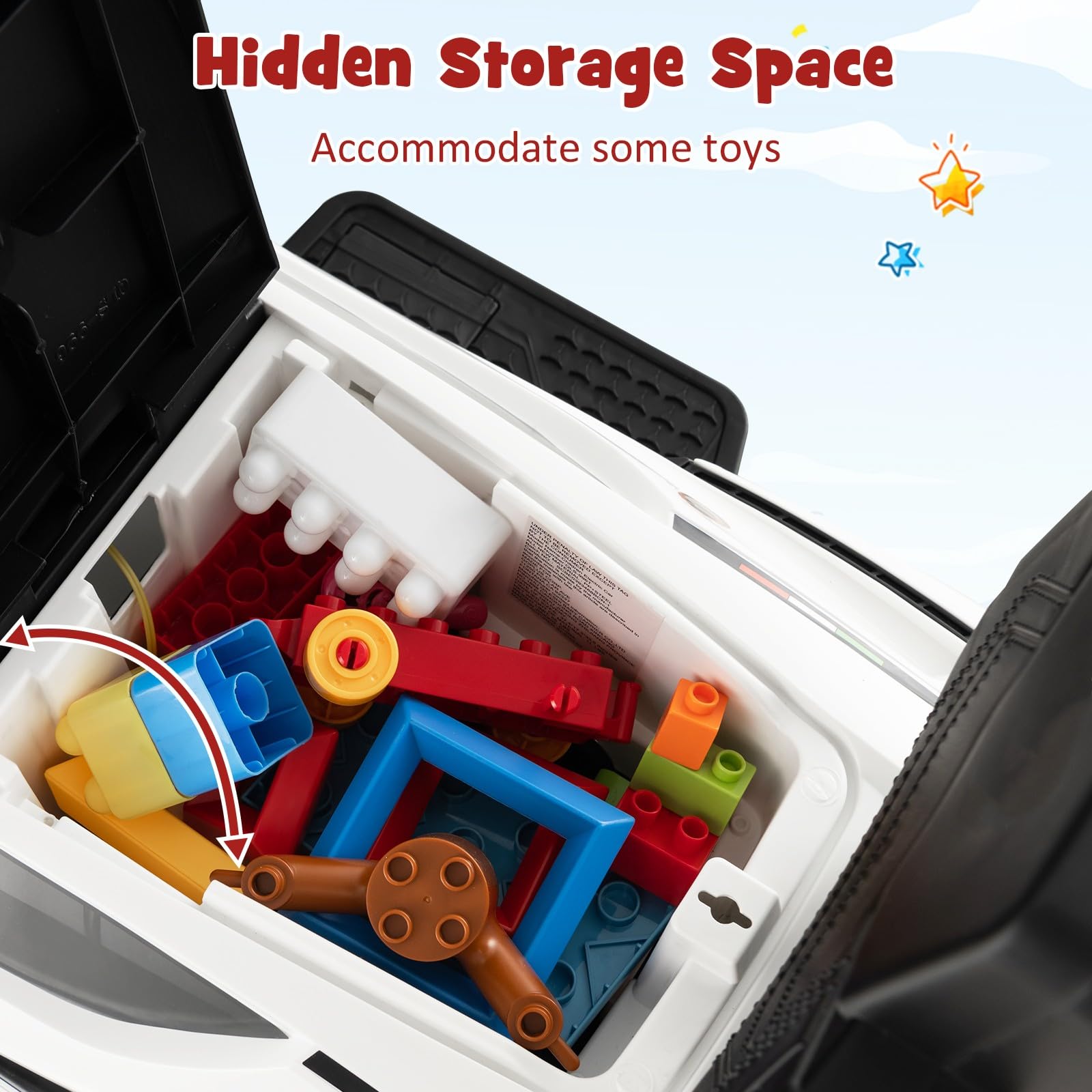 OLAKIDS 3 in 1 Ride on Push Car, Licensed Lamborghini Baby Stroller Sliding Walking Car