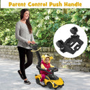 OLAKIDS 3 in 1 Ride on Push Car, Licensed Lamborghini Baby Stroller Sliding Walking Car
