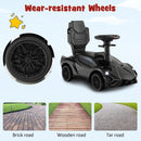 OLAKIDS 3 in 1 Ride on Push Car, Licensed Lamborghini Baby Stroller Sliding Walking Car