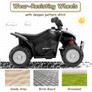 OLAKIDS Kids Ride on ATV, 6V Electric Vehicle for Toddlers, 4 Wheeler Battery Powered Motorized Quad Toy Car